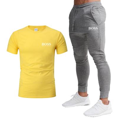 China QUICK DRY Chinese Factory Made Fashion Mens Fitted Shorts Sets Mens Running Set for sale