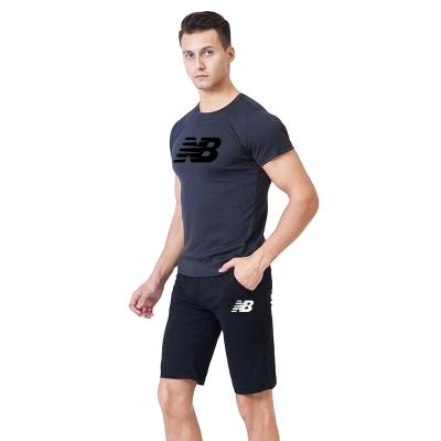 China Factory Supply Hot Sale QUICK DRY Men's Sport T-Shirts Summer Short Sets for sale