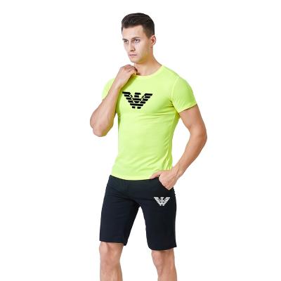 China Hot Selling Best Quality QUICK DRY Summer Loose 2 Piece Men's Sportswear Men's Clothing Set for sale