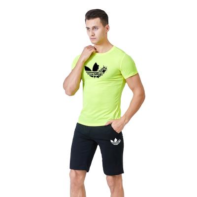 China QUICK DRY Made in China Top Quality Workout Pants 2 Piece Mens Fashion Shorts Sets for sale