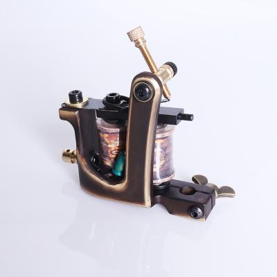 China 2021New Style QUATAT Permanent Professional Tattoo Gun Coil Machine Handmade Tattoo Machine for sale