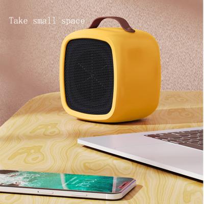 중국 Portable square design mini electric fan heater room warm air blower heave space heater usb fan 판매용