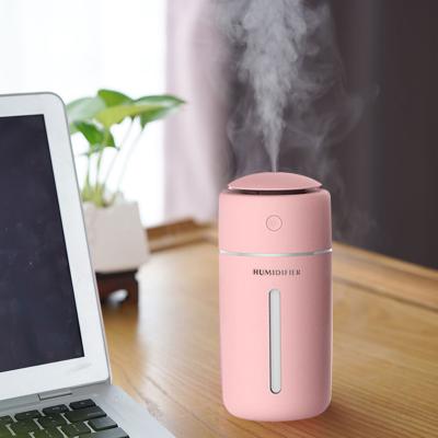 China 350ml Colorful Led USB Air Humidifier Essential Oil Marble Grain Water Prevent Leakage Diffuser en venta