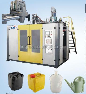 China HDPE production lubricating oil tank blow molding jerrry can making machine for sale