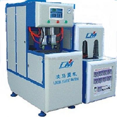 China Single Or Double Cavity Bottle Semi Automatic 3 Liter Blow Molding Machine for sale