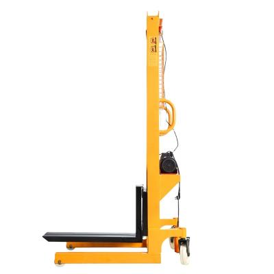 China Hotels 1000KG 2000KG 1Ton 2 Ton Electric Pallet Stacker Powered Pallet Truck for sale