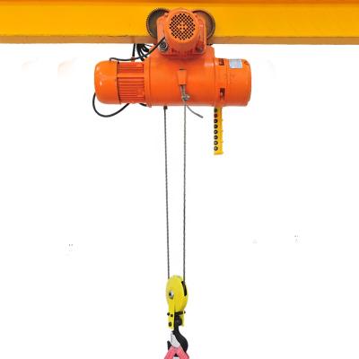 China Space Saved Hoist Factory Price Customized CD/MD Mini Electric Wire Rope Hoist for sale