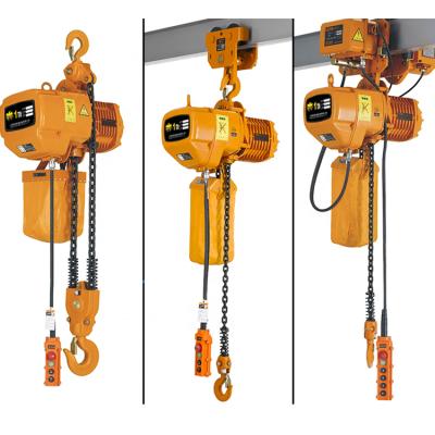 China Construction site electric lifter hoist Japan chain hoist 5 ton 1 ton 2 ton electric chain hoist for sale