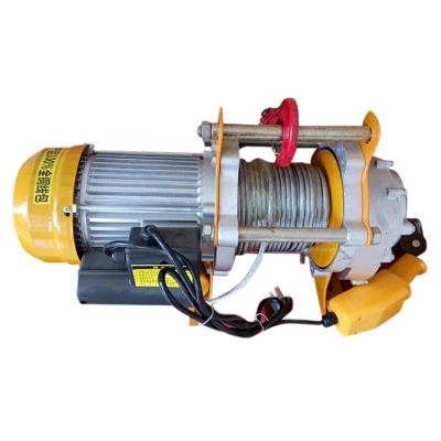 China 500-1000kg 750-1500kg Fast Speed ​​Aluminum Shell Crane Electric Hoist Winch 220v 50hz 60hz for sale