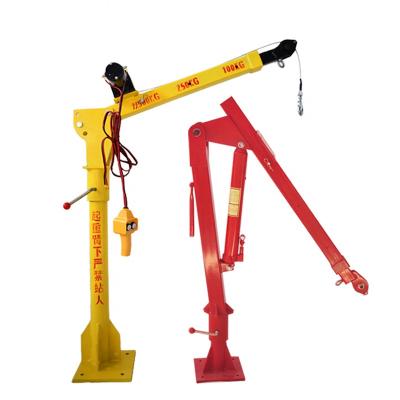 China TRUCK CRANE 500kg Customized Davit Crane Small Mobile Crane Hoist / Portable Outdoor Electric Crane Crane for sale