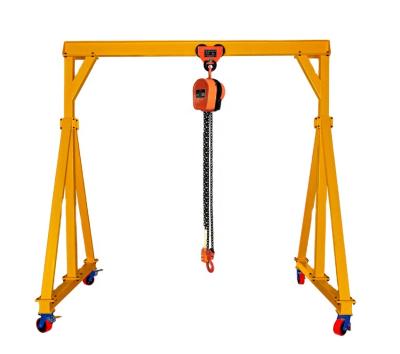 China 1T 2T 3T 5T ​​Gantry Crane Lifting Crane Equipment Electric Chain Hoist Frame for sale