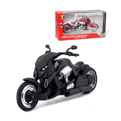 China Diecast Toy Hot Selling Alloy Motorcycle Accessories Children's Toys Motorcycle Scooter Model Accessories Gifts for sale