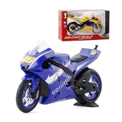 China Diecast Toy Hot Selling Alloy Motorcycle Accessories Children's Toys Motorcycle Scooter Model Accessories Gifts for sale