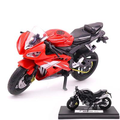 China Diecast Toy Hot Selling Simulation Alloy Motorcycle Model Ornament Car Model Gift Toy Desk Supplying Educational Toy Diecast Toy Vehicles for sale