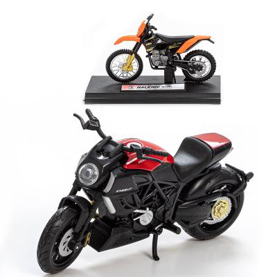 China Toy Hot Diecast Selling Simulation Motorcycle Accessories Alloy Motorcycle Model Sliding Diecast Toy Vehicles Children's Toys Gifts for sale