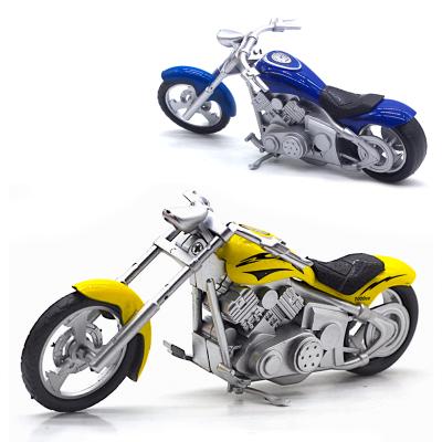 China Toy Hot Diecast Selling Simulation Motorcycle Accessories Alloy Motorcycle Model Sliding Children's Toys Gifts Educational Toys for sale