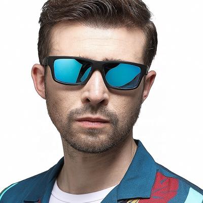 China Sports flat surface men's golf outdoor riding sunglasses polarized cycling tr90 sunglasses for sale