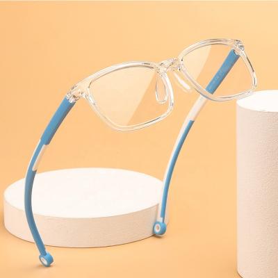 China Safe Glasses For Kids 2022 New Arrivals Food Grade Lightweight Matarials Kids Glasses Monocle Frames Glasses For Girls Boy for sale