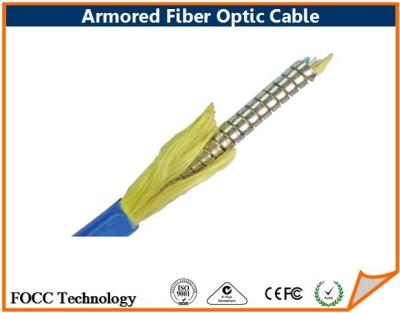 Cina Connettore compatibile del cavo a fibre ottiche corazzato sotterraneo, cavi ottici della fibra in vendita