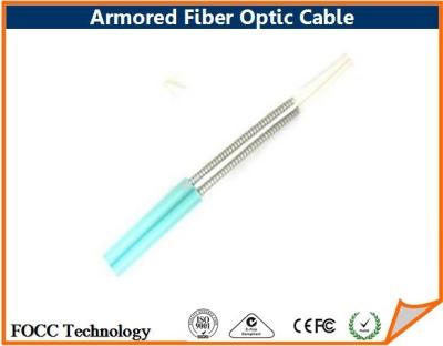 Cina Rete via cavo corazzata a fibra ottica all'aperto dell'interno con la metropolitana del metallo flessibile in vendita