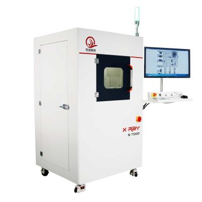 China 5uM Microfocus X Ray PCB Inspection Machine With FPD 55 Degree Tilting View BGA Soldering Void for sale