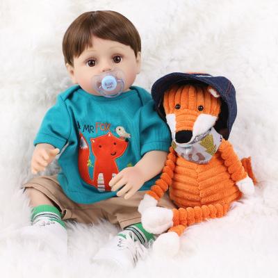 China Soft Toy 19 Inch Soft Toy Sick Baby Doll Doctor Vinyl+cloth Body Sock Toy With Reborn Baby Dolls for sale