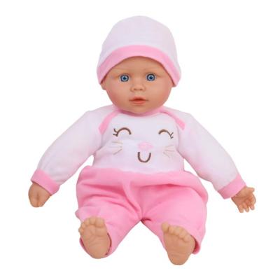 China Soft Toy Factory direct selling 40 cm 16 inch cheap reality doll silicone children reborn baby doll for sale