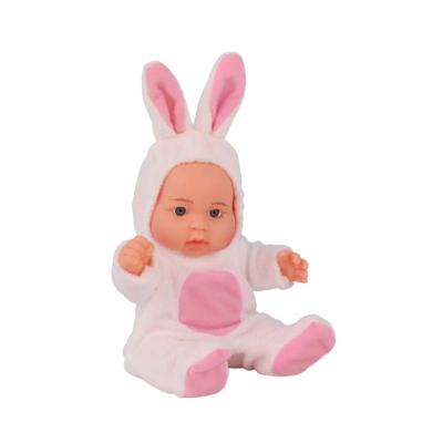 China Soft Adorable Birthday Toy and Cute Baby Toy Reborn Doll Silicone Vinyl Cartoon Doll Kids Christmas Gifts 22.5cm Small for sale