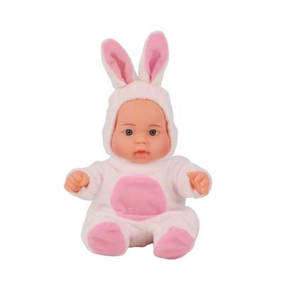 China Soft Toy Reborn Baby Cute 10 Inch Silicone Vinyl Doll Lifelike Lifelike Kids Toys - Doll for sale