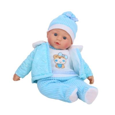 China Vinyl Soft Toy Newborn Doll Toy Silicone Baby Clothes 16 Inch Realistic Baby Dolls - Doll for sale