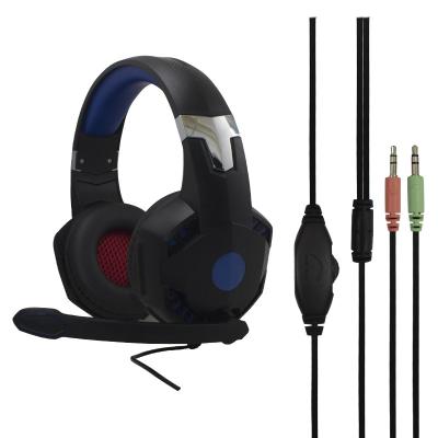 China Headband Factory Supplier Direct Computer Microphone 7.1 Surround - Sound Game Wired Earphone With Mic For PC for sale