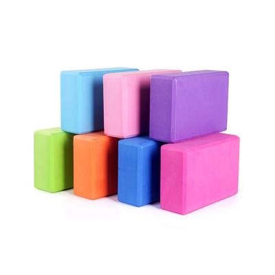 China EVA Hot Selling Worth Buying Customized Eva Yoga Block Props Foam Custom Logo Yoga Brick for sale