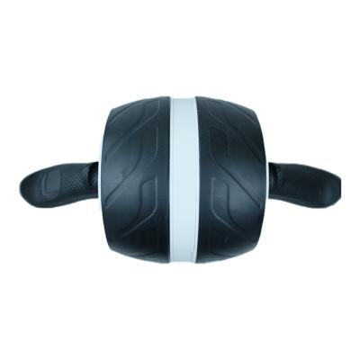 China Black PP ABS Exercise Yoga Roller, Stretchable Ab Wheel Roller Fitness For Core Workout for sale