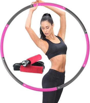 China Size Customized Color Foam Eva Home Hula Hoops Weight Loss Fitness Polynesian Dance Hooping For Adults for sale