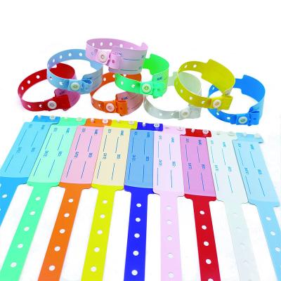 China Disposable Waterproof Medical Identification Bands for Adult and Children 250*25mm for sale