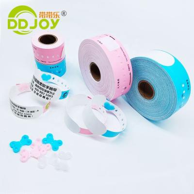 Chine Logo personnalisé DDJOY Bracelet d'identification thermique jetable étanche pour les événements à vendre