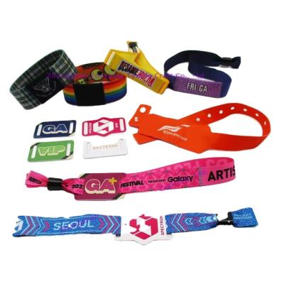 China Einseitige oder doppelseitige RFID-Armbänder aus Satin für Veranstaltungs- und Festivalpartys zu verkaufen