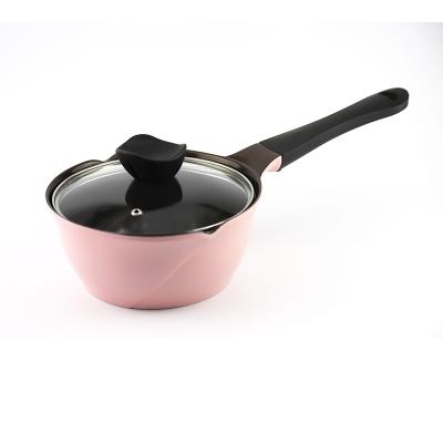 China The Sustainable Rose Model Die Casting Aluminum Cookware for sale