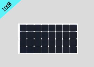 China los paneles solares semi flexibles de 100W 18V Sunpower, aprobación Bendable de la prueba del EL de los paneles solares en venta