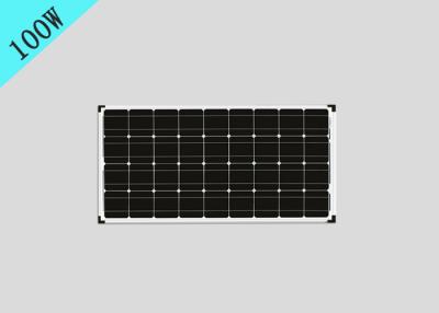 China 100w los pequeños paneles solares monocristalinos, certificación transparente del TUV de los paneles solares en venta