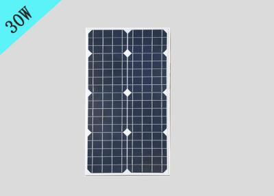 China 20W / mono eficacia de la asamblea de los paneles solares del silicio 30W el 20% para las luces del jardín en venta