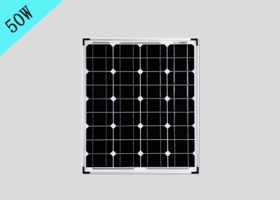 China 50 Watt-kleine monokristalline Sonnenkollektoren DS-680500 für Solaraufladungs-System zu verkaufen