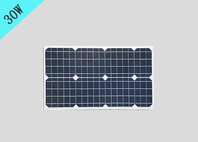 China los paneles solares del silicio monocristalino 30W para GPS que coloca la cámara de vigilancia en venta