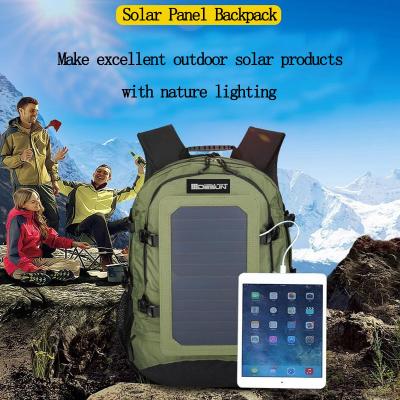 China Sunpower Folding Portable Solar Pack 19V / 12V / 5V USB Output For Electronic Equipment for sale