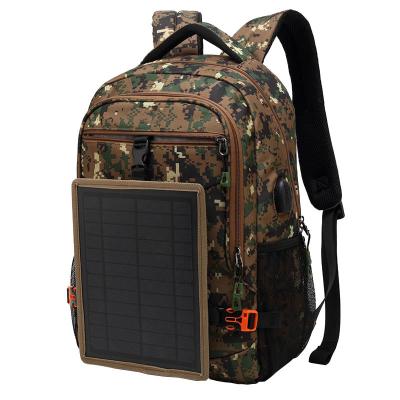 China Los deportes solares al aire libre hacen excursionismo/mochila solar recargable con capacidad grande en venta