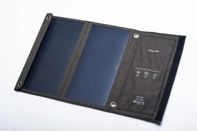 중국 Sunpower 태양 전지판과 가진 Foldable 휴대용 태양 충전기 팩 옥외 12 와트 판매용