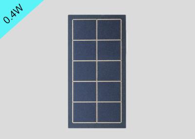 China Verschillend Miniatuur het Zonnepaneelhoog rendement 0.4W 5.5V van Vormsunpower met Gouden Rand Te koop