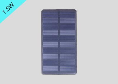 China Frosted PET Front Cover Monocrystalline Solar Module Outdoor 5v 1.5w Long Lifespan for sale