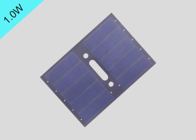 China Lightweight Multicrystalline Solar Panels Module 1w Frosted PET Front Cover for sale