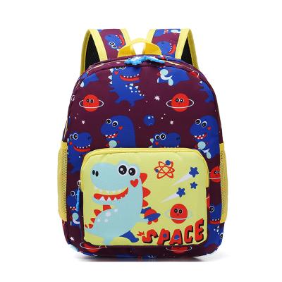 China Other new kindergarten dinosaur printing academy style kids backpack for sale